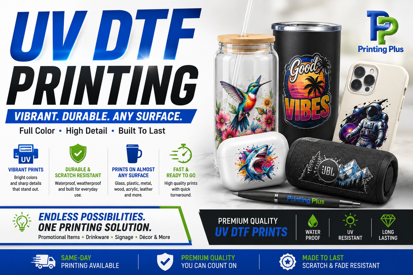 Custom UV DTF Stickers-Upload Your ArtWork