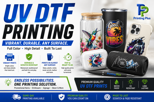 Custom UV DTF Stickers-Upload Your ArtWork
